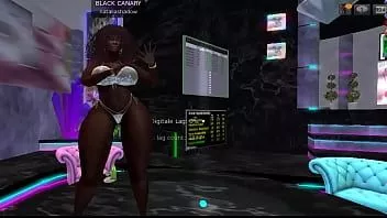 Play Transsexual natasha shadow (second life) dancing in the club