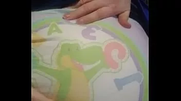 play Luier verschonen en pronken met mijn buttplug