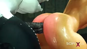 play Android quente de sexo futanari com muitos peitos brinca com uma jovem gostosa com tesão no laboratório de ficção científica
