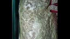 play Indian Gay Crossdresser Gaurisissy's X-Rated Encounter in Golden Saree